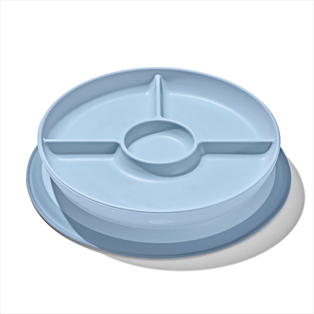 Stick & Stay Suction Divided Plate T7