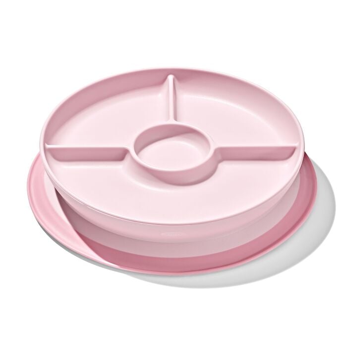 Stick & Stay Suction Divided Plate T7