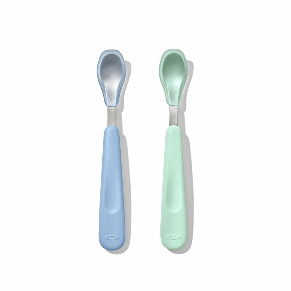 Feeding Spoon Set with Soft Silicone S9
