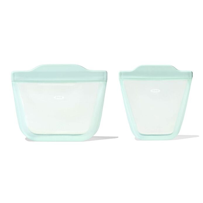 Tot Silicone Reusable Bag - 2-Piece Stand-Up Cup Set N1