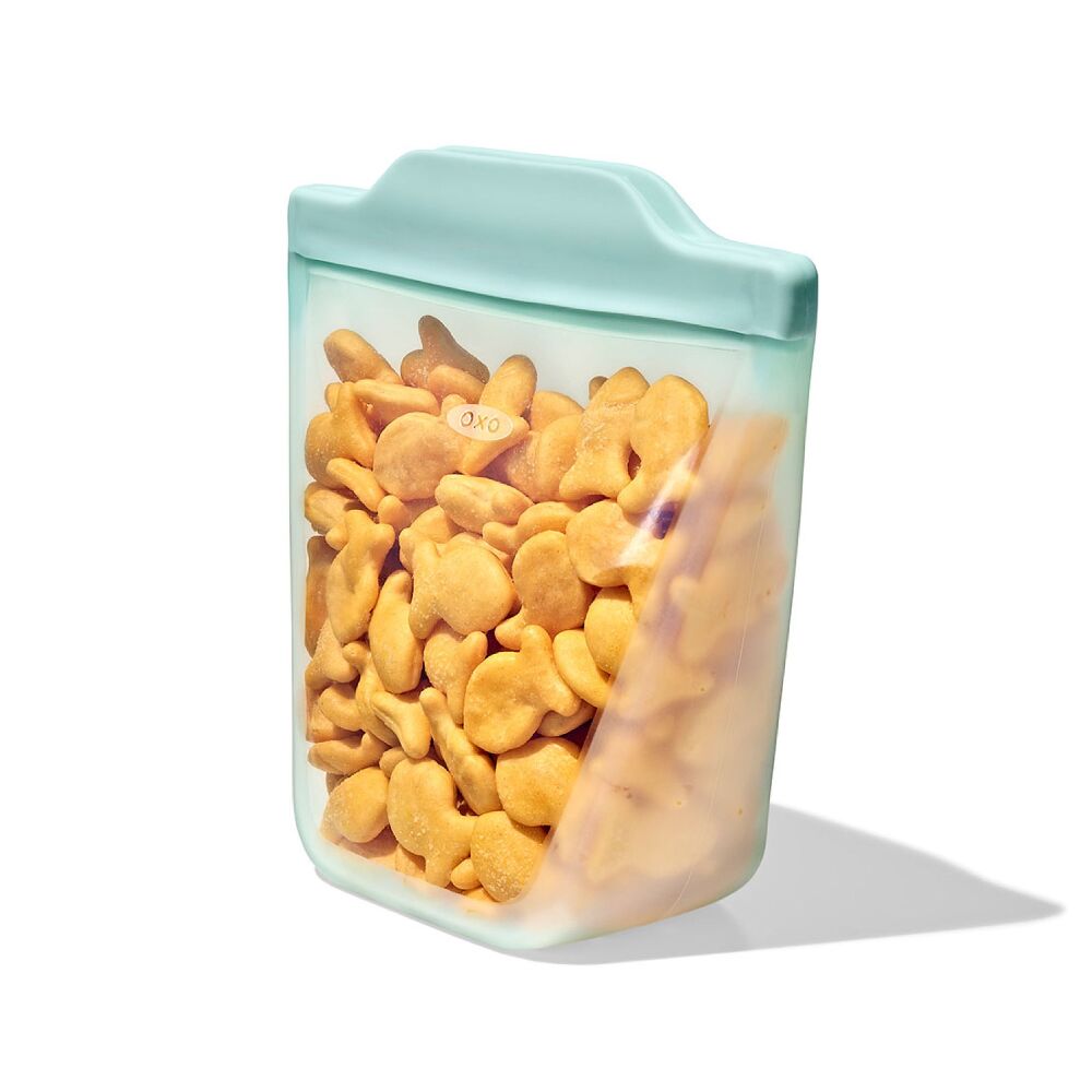 Tot Silicone Reusable Bag - 2-Piece Stand-Up Cup Set N1
