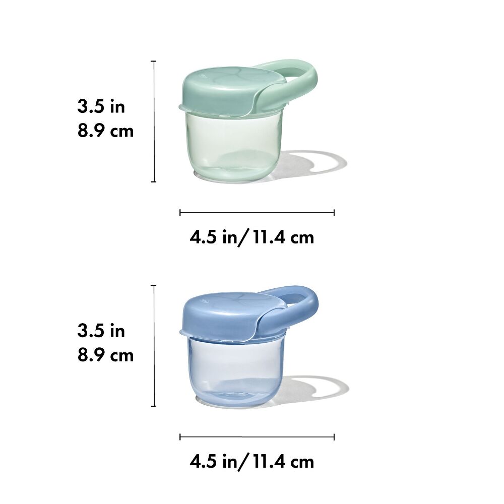 Tot Snack Cup with Lid – 2 Pack X8