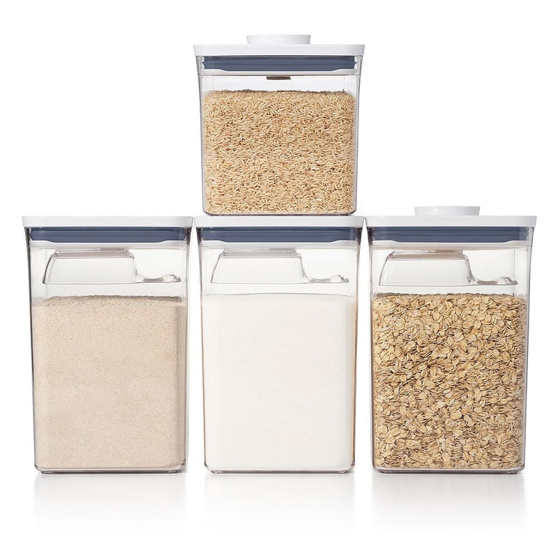 POP Container - Big Square Short (2.8 Qt.) & 6-Piece POP Container Set Bundle R6