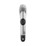 Steel Soap Dispensing Dish Brush S8