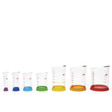 7 Piece Liquid Measuring Beaker Set G7