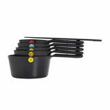 6 Piece Plastic Measuring Cups E6