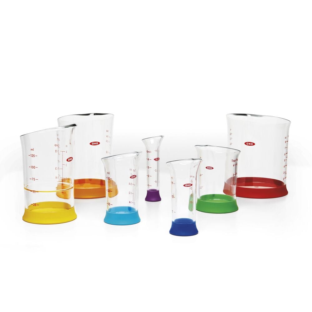 7 Piece Liquid Measuring Beaker Set G7