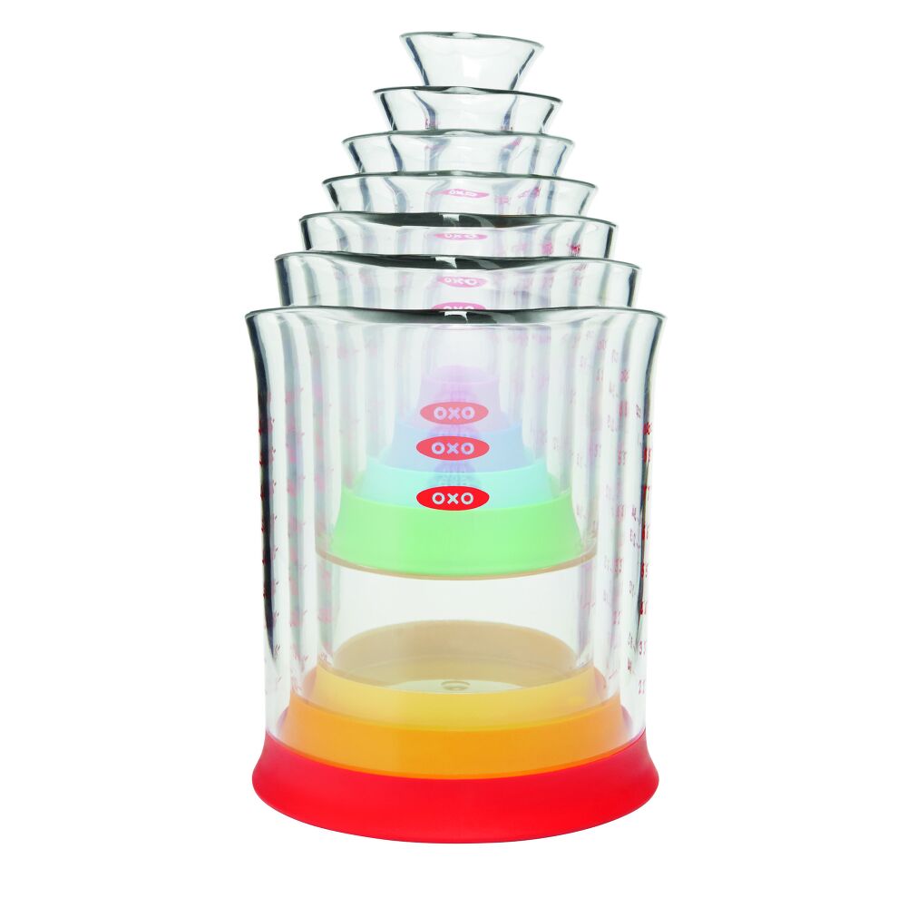 7 Piece Liquid Measuring Beaker Set G7