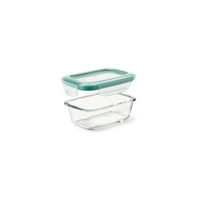 OXO Good Grips 1.6 Cup Smart Seal Glass Rectangle Container I3