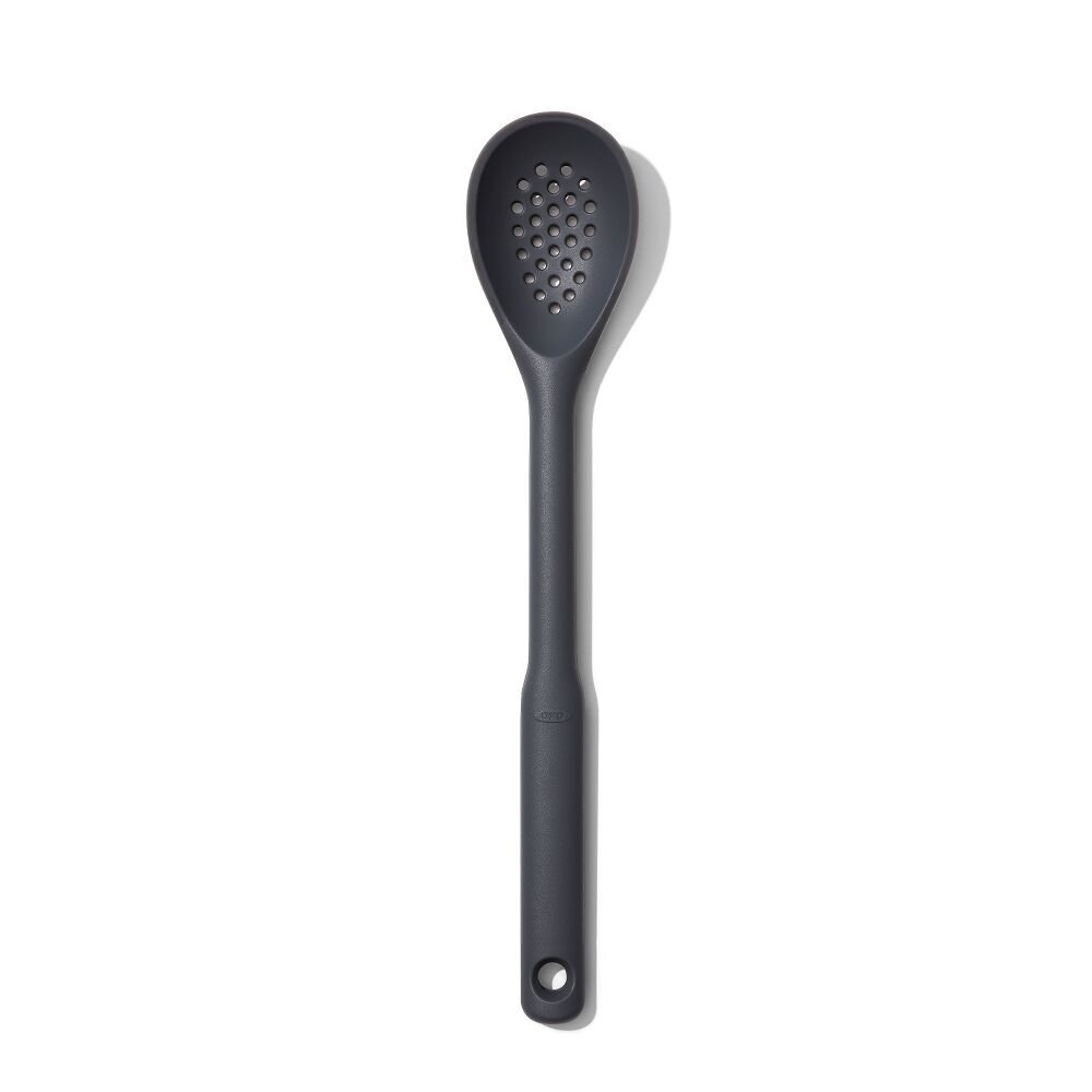 OXO Good Grips Silicone Slotted Spoon - Peppercorn U4
