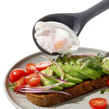 OXO Good Grips Silicone Slotted Spoon - Peppercorn U4