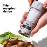 Contoured Mess-Free Salt Grinder X1