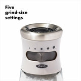 Contoured Mess-Free Salt Grinder X1