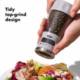 Contoured Mess-Free Pepper Grinder W4