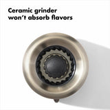 Contoured Mess-Free Pepper Grinder W4