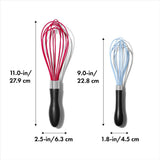 2 Pc Silicone Whisk Set L6