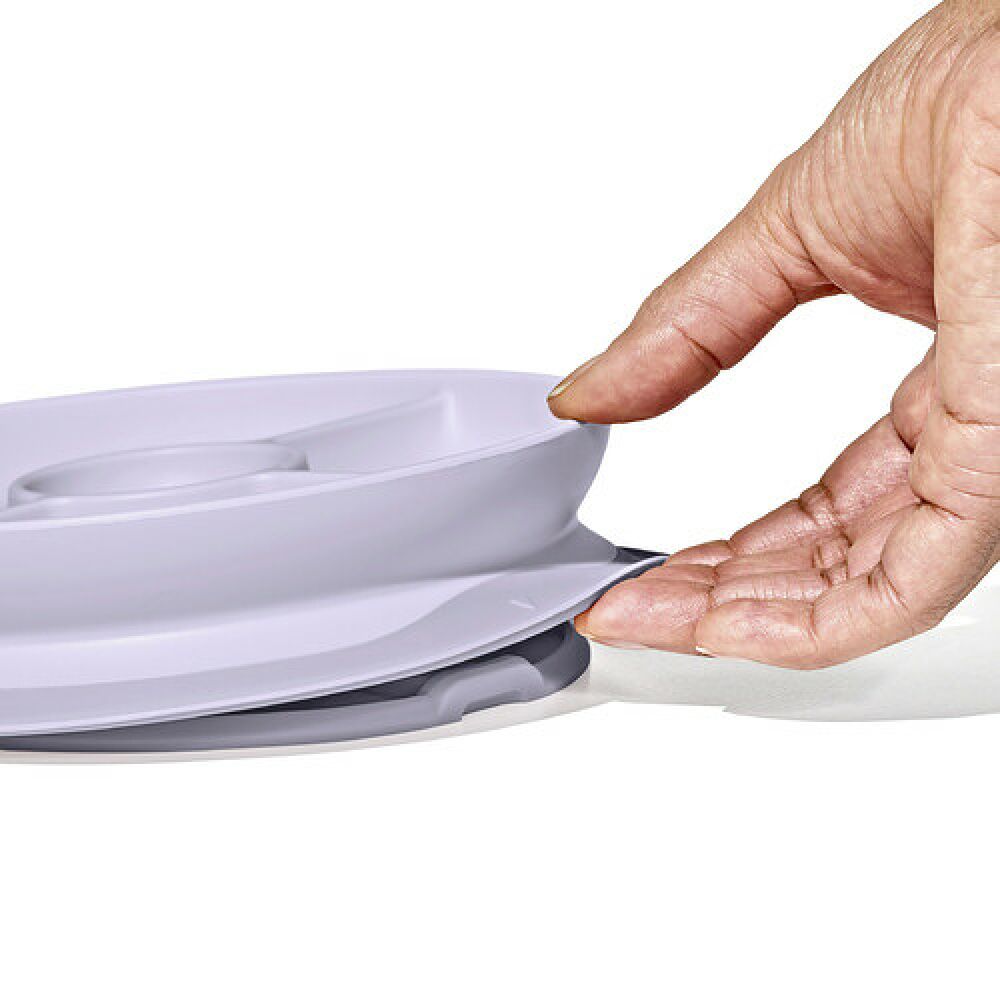 Stick & Stay Suction Divided Plate D2