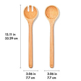 Beechwood Salad Servers – 2-Piece Set H3