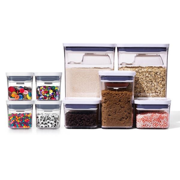 8-Piece POP Container Baking Set & POP 4-Piece Mini Container Set Bundle B2