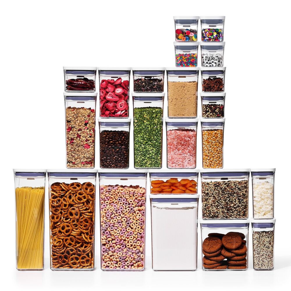 20-Piece POP Container Set & POP 4-Piece Mini Container Set Bundle Y1
