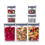 POP 4-Piece Mini Container Set & 3-Piece POP Container Value Set Bundle P6
