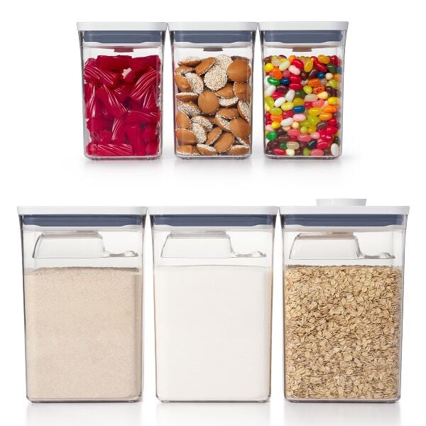 6-Piece POP Container Set & 3-Piece POP Container Value Set Bundle R8