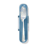 Prep & Go Stainless Steel Utensils With Case - Ocean Blue O3