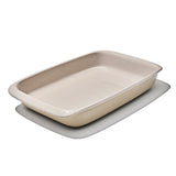 3 Qt Rectangular Stoneware Baking Dish H8