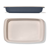 3 Qt Rectangular Stoneware Baking Dish H8