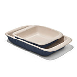 3 Qt Rectangular Stoneware Baking Dish H8