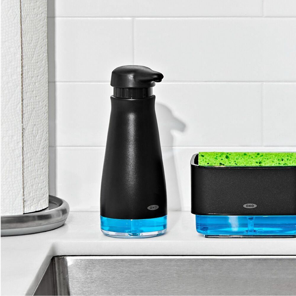Stainless Steel Soap Dispenser - Black M8