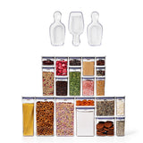 POP 3-Piece Scoop Set & 20-Piece POP Container Set Bundle U1