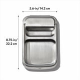 Stainless Steel Spoon Rest with Lid Holder N1