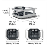 Over-the-sink Aluminum Dish Rack R0