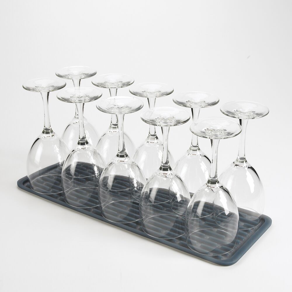 Silicone Wine Glass Drying Mat V6