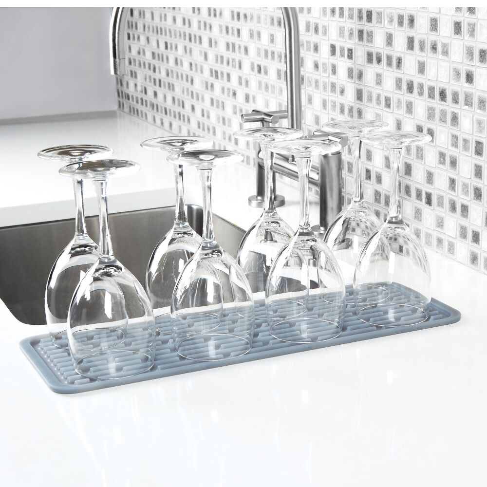 Silicone Wine Glass Drying Mat V6