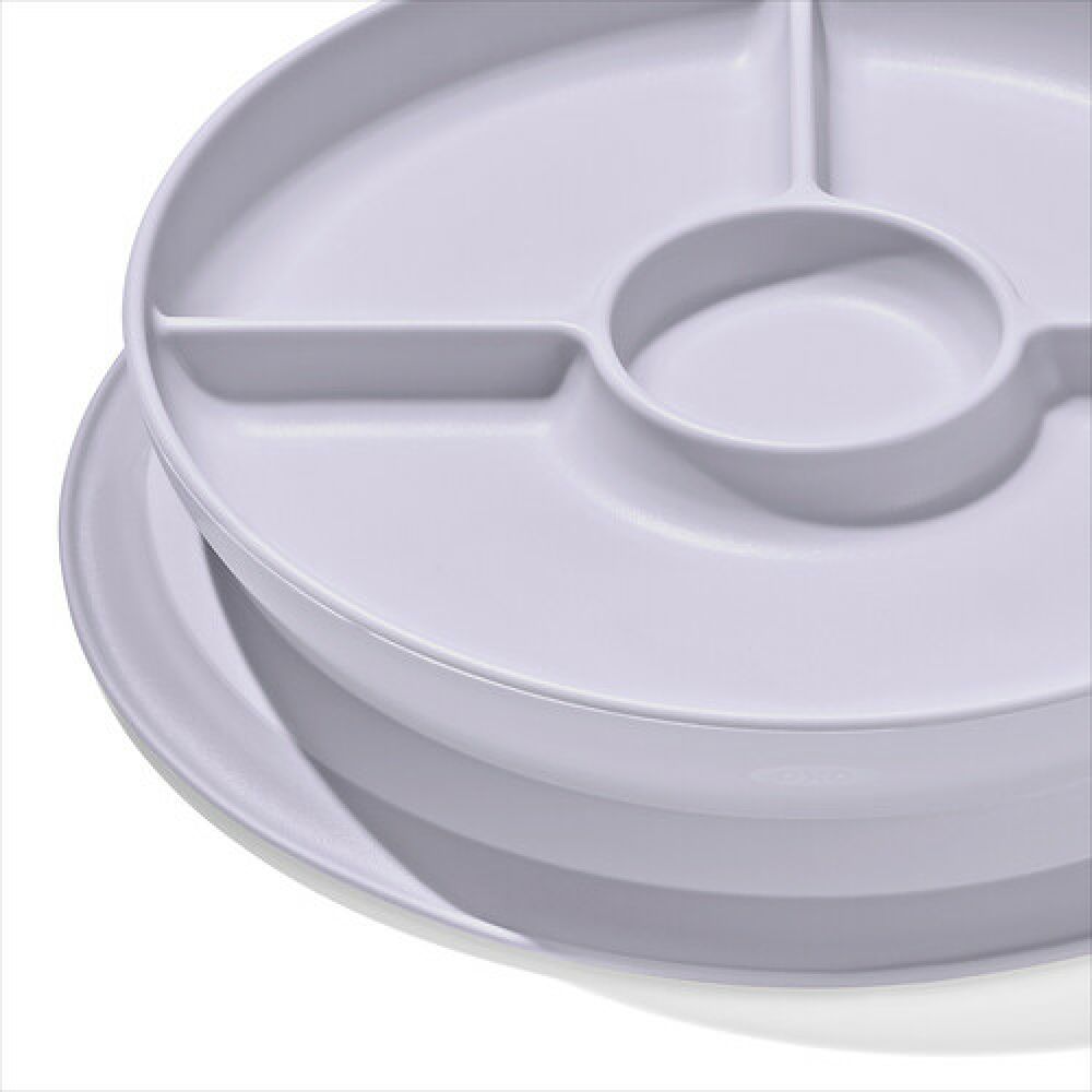 Stick & Stay Suction Divided Plate D2