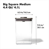 POP Container - Big Square Medium (4.4 Qt/4.2 L) R6