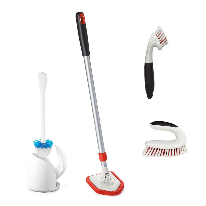 4-Piece Bathroom Cleaning Basics Bundle F8