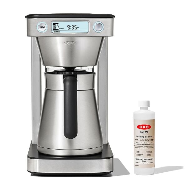 12-Cup Coffee Maker with Podless Single-Serve Function & Descaling Solution Bundle A5