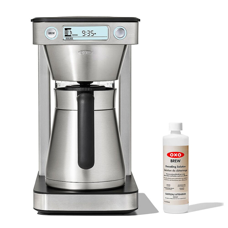 12-Cup Coffee Maker with Podless Single-Serve Function & Descaling Solution Bundle A5