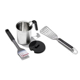 Grilling Basting Pot and Brush Set & Grilling Precision Turner Bundle M1