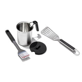 Grilling Basting Pot and Brush Set & Grilling Precision Turner Bundle I2