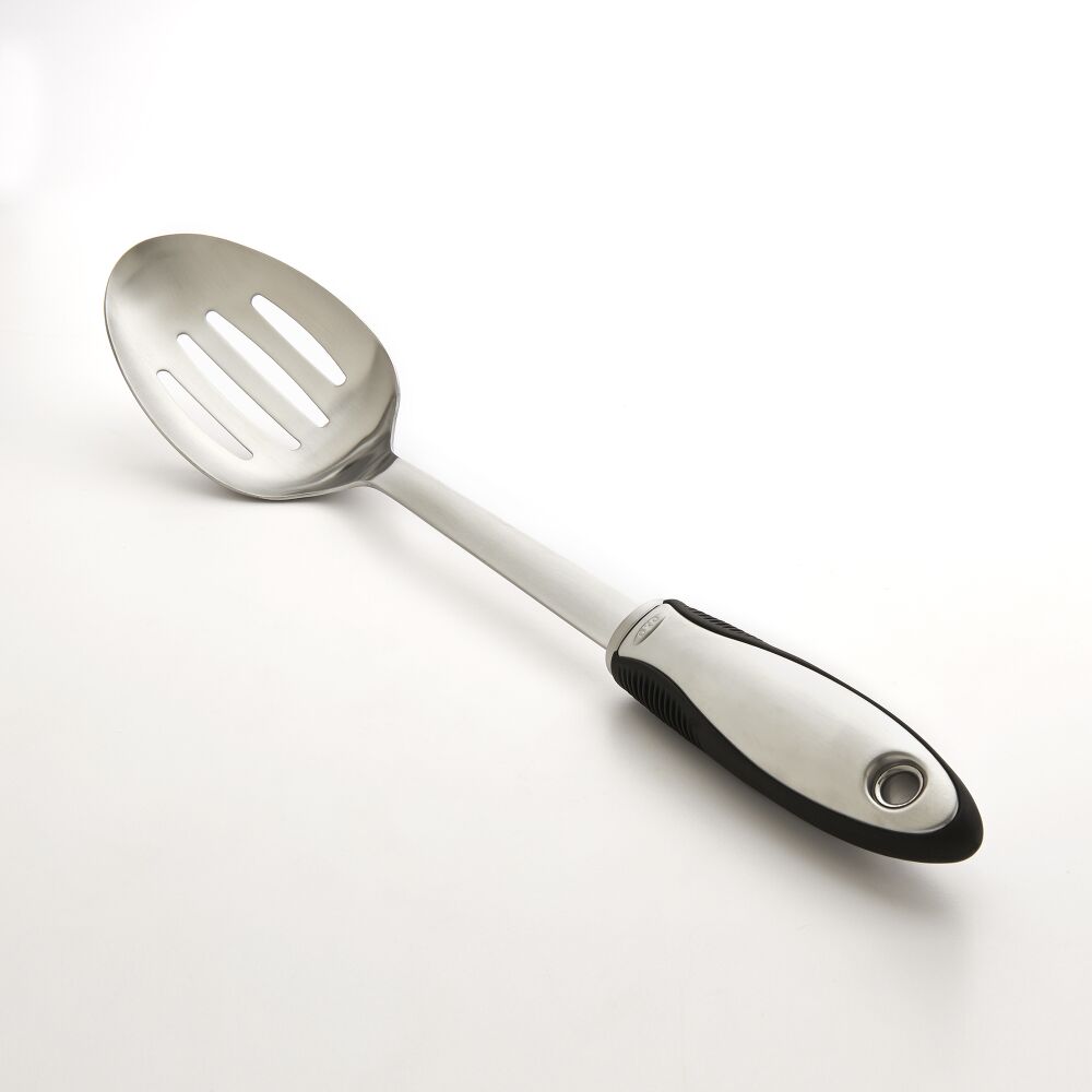 Steel Slotted Spoon E0