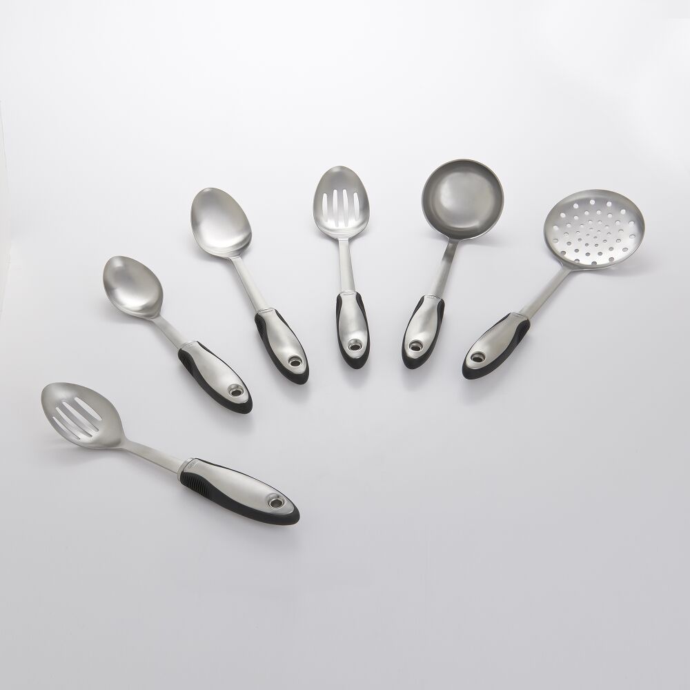Steel Slotted Spoon E0