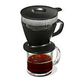 Pour Over Coffee Maker with Water Tank - Matte Black N6