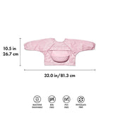 Sleeved Roll-Up Bib - Blossom N3