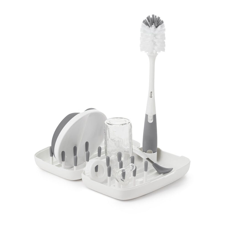 On-the-Go Drying Rack with Bottle Brush N5