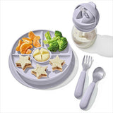 Stick & Stay Suction Divided Plate D2