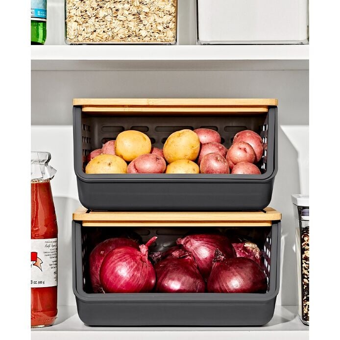 Produce Saver - Root Vegetable Bin with Lid C6
